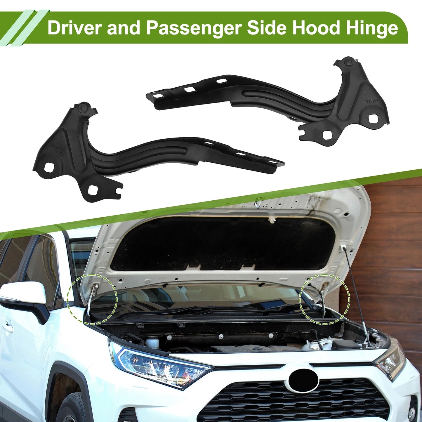 Hood Hinges 1 x Front Bonnet Bracket for Chevrolet Cruze (2016 - 2019)