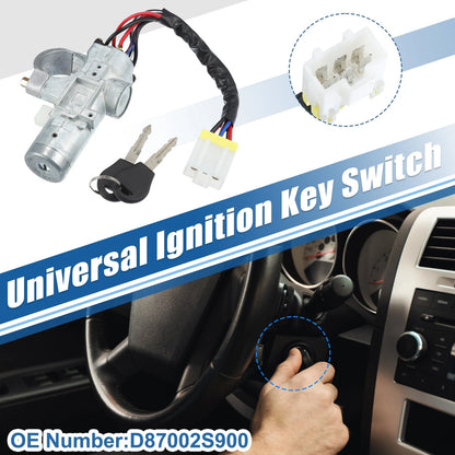 Ignition Switch Cylinder Set with Keys for Nissan Hardbody (1986-1997)