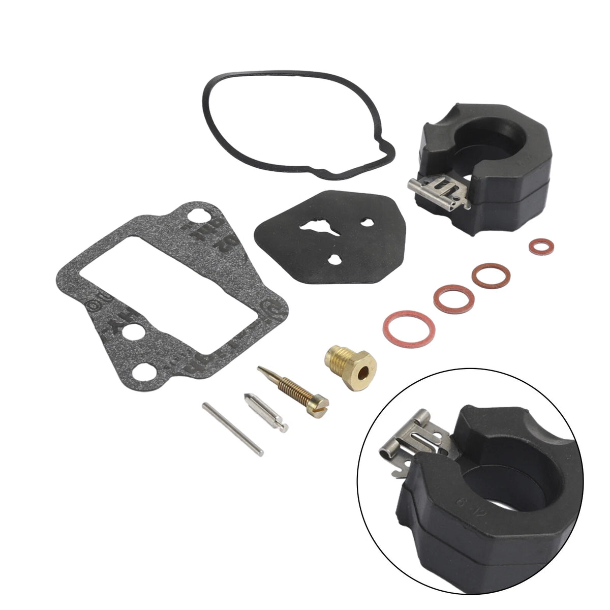 Carburetor Repair Kit for Yamaha 9.9HP, 15HP (1984-1995)