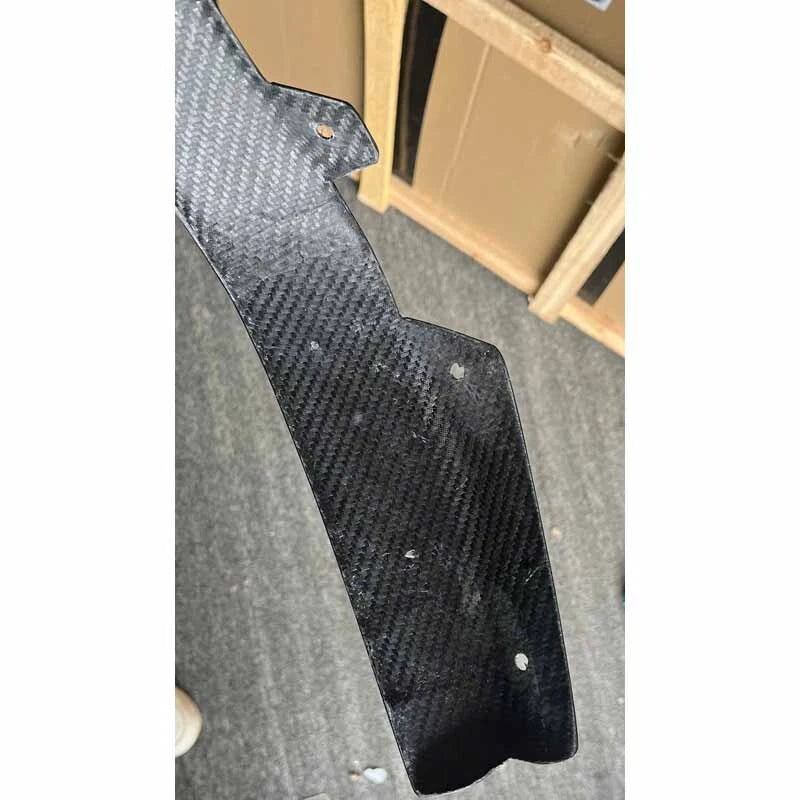 Dry Carbon Fiber Front Bumper Side Canards Splitter for Benz CLS63 AMG S C218