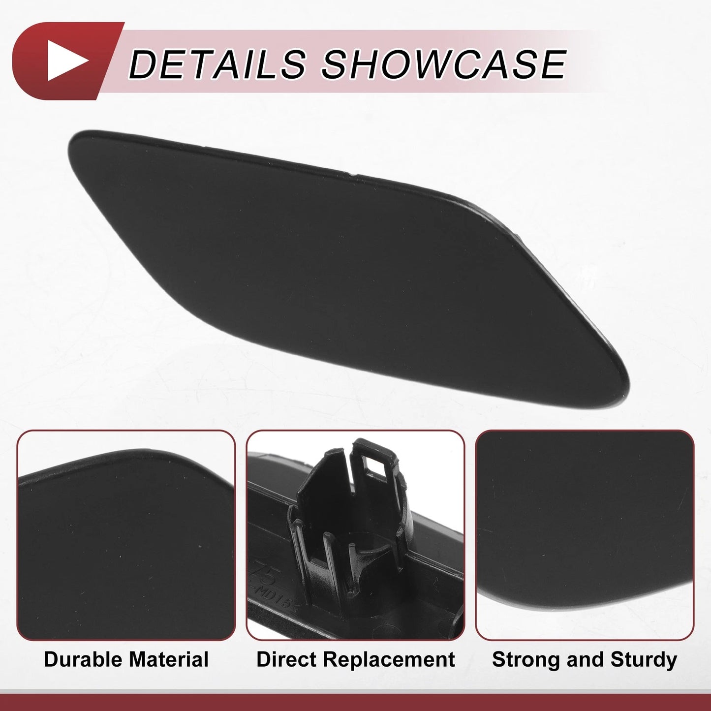 Front Right Washer Nozzle Cover for Lexus RX350 (2019-2022) - Unpainted