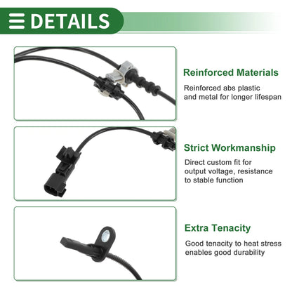 ABS Wheel Speed Sensor for Chevrolet Malibu (2016-2021) 1 Pc