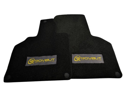 Floor Mats for Lamborghini Aventador Gallardo with ROVBUT Emblem (2011-2023)