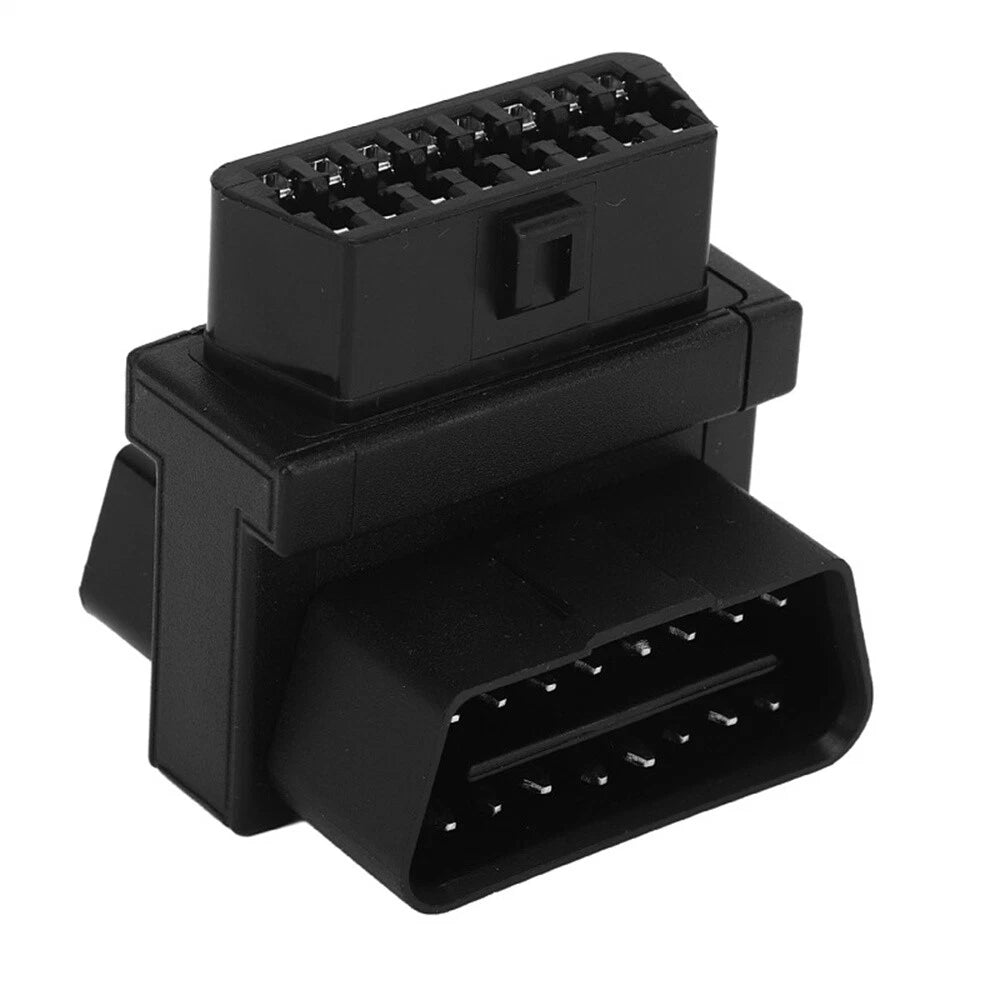 OBD2 Adapter 16 Pin Male to 2 Female Plug Splitter for Car