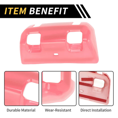 Rear Window Switch Panel Trim Cover for Jeep Wrangler JL JLU (2018-2024) Pink