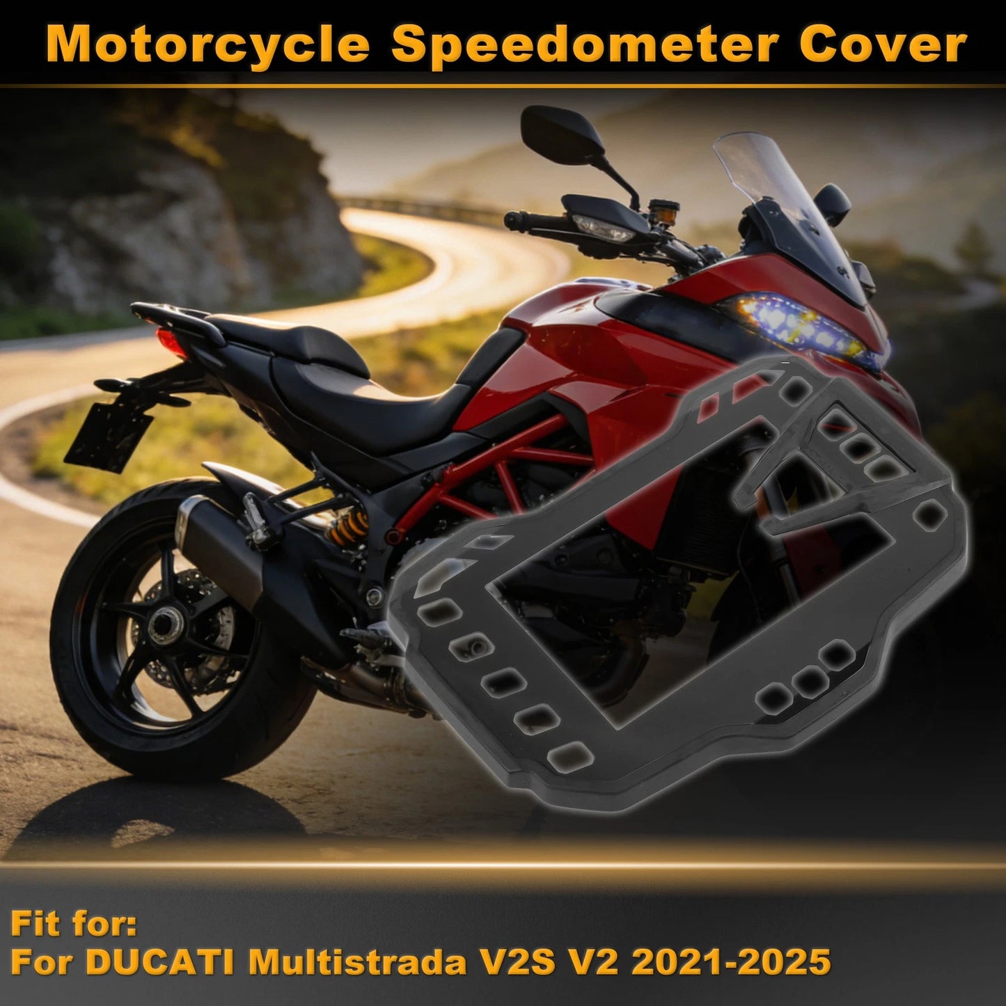 Speedometer Gauge Cover for DUCATI Multistrada V2S V2 (2021–2025)
