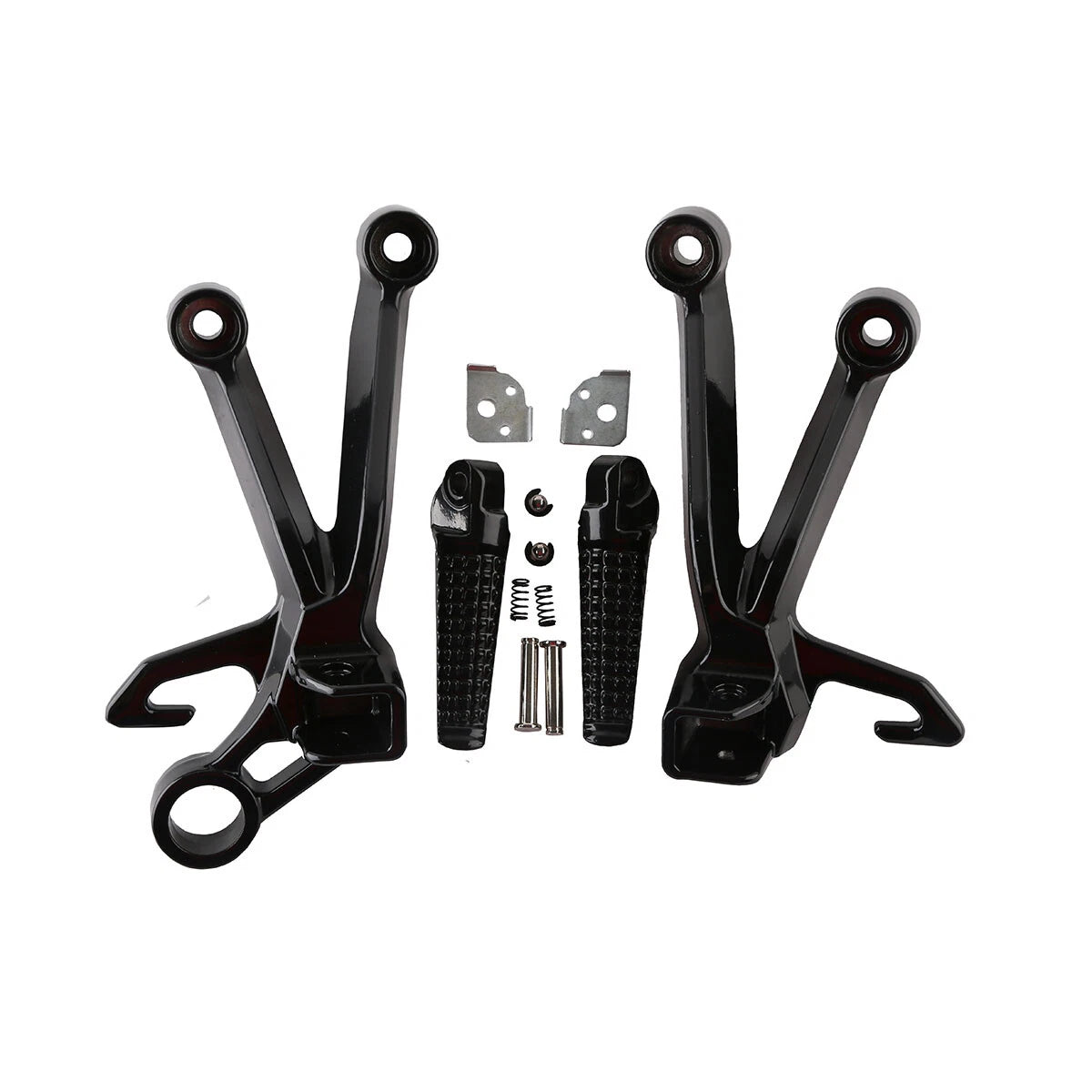 Rear Footrest Peg Bracket for Suzuki GSXR1000 2003-2004 Black