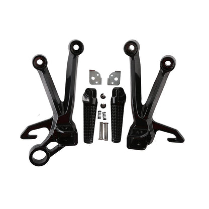 Rear Footrest Peg Bracket for Suzuki GSXR1000 2003-2004 Black