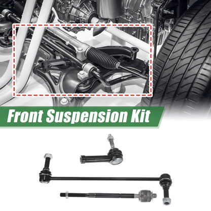 6pcs Front Suspension Tie Rod Ends for Ford Explorer (2002-2010)