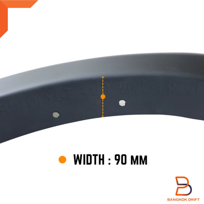 6" Fender Flares for Ford Ranger Wildtrak (2022-2025)