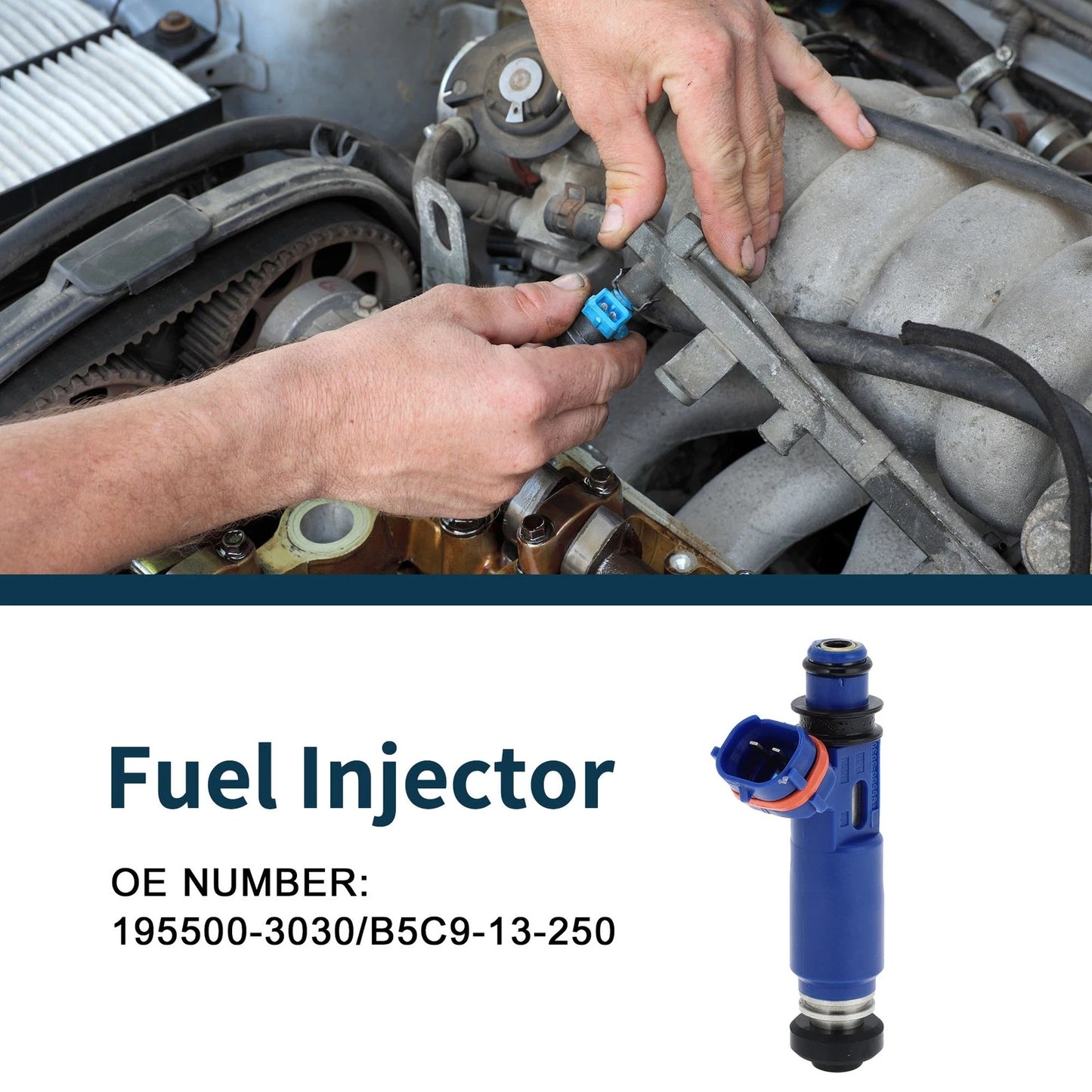 Fuel Injector 1 Pc for Mazda MX5 1.6L (1998-2005)