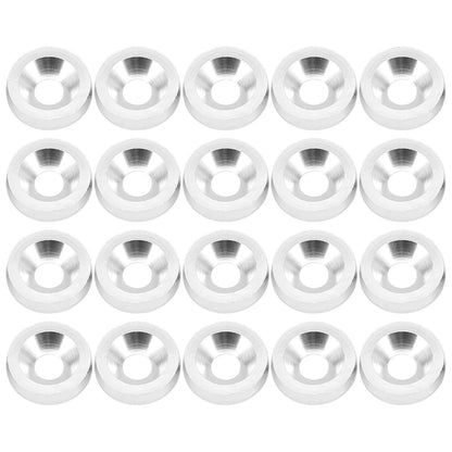 20pcs M6 Fender Bumper Washer Bolt Engine Fastener for Car/Motorcycle