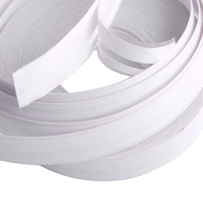 9.8m Double Pin Stripe Sticker Tape Vinyl Decal for Car Body - White