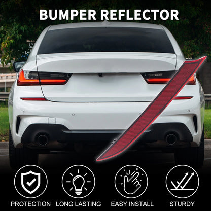 Rear Left Bumper Reflector for BMW 330e Base 2.0L L4 (2021-2022)