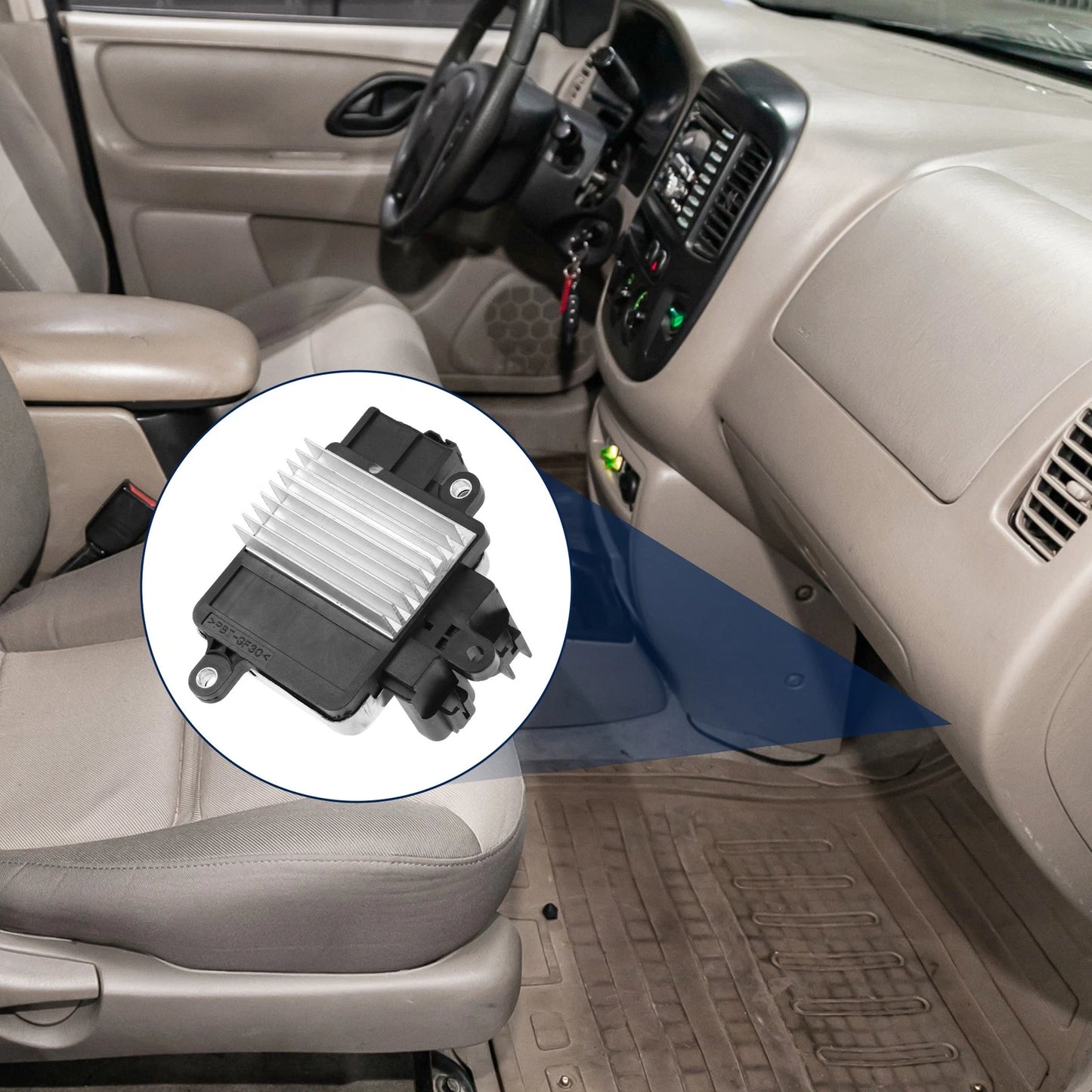 Engine Radiator Cooling Fan Control Module for Toyota Camry, RAV4 (2007-2012)