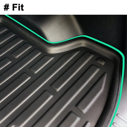 Car Rear Trunk Cargo Liner Mat for Chevrolet Cruze Sedan (2015-2019)
