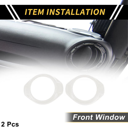 A Pillar Speaker Ring Cover Trim for Jeep Wrangler JK JKU  Door (2007-2018)