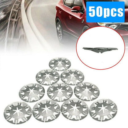 50x Undertray Exhaust Heat Shield Fixing Clip Nut