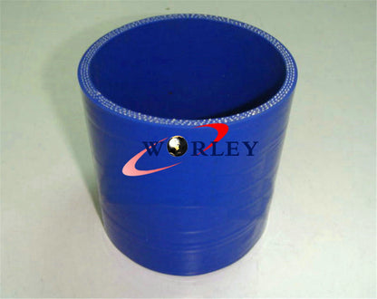 76mm 2" Silicone Hose Coupler for Intercooler Turbo Pipe Blue