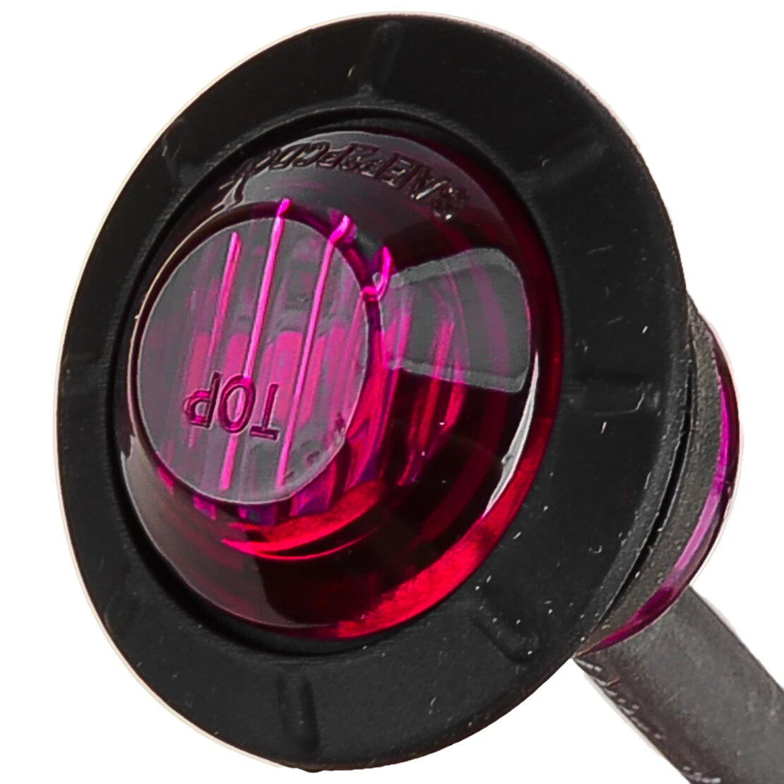 10pc Purple 3/4" Bullet Round LED Side Marker Lights for Trailer Truck RV