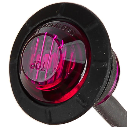 10pc Purple 3/4" Bullet Round LED Side Marker Lights for Trailer Truck RV