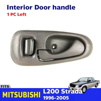 Interior Door Handle Left Fits Mitsubishi L200 Strada K64 Pickup 1996-05 EBDE