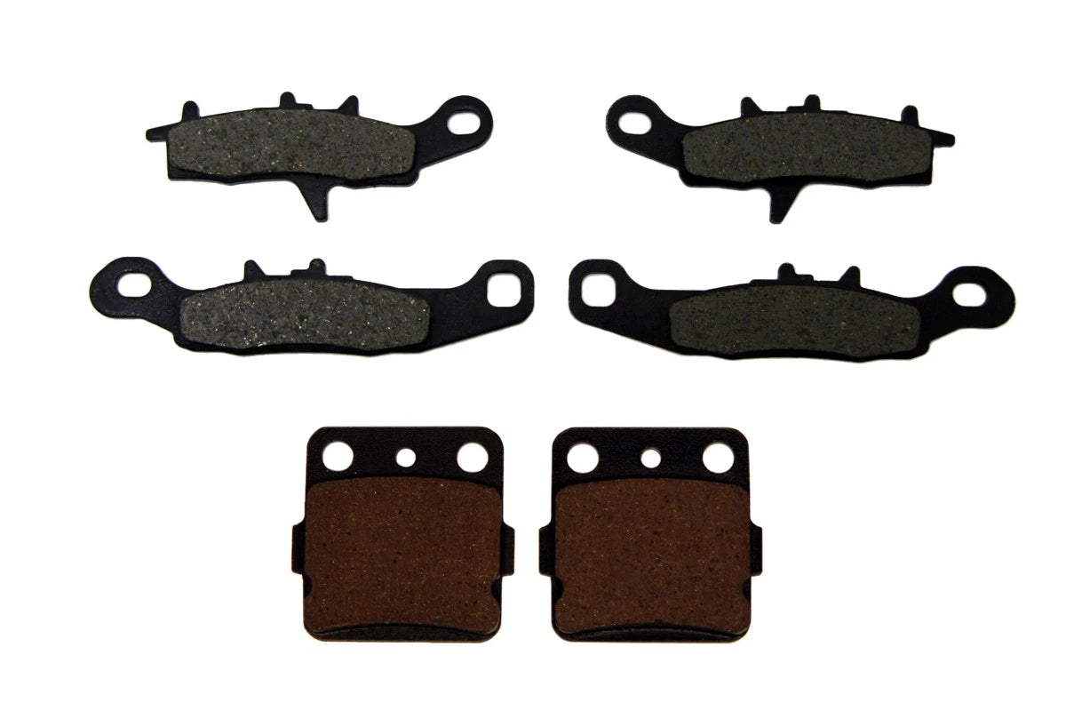 Front & Rear Semi-Metallic Brake Pads for Kawasaki KFX450R (2008–2014)