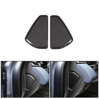 Carbon Fiber Side Dashboard Console Panel Cover Trim For Range Rover Velar