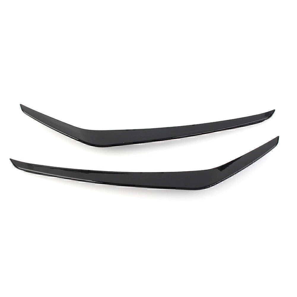 Glossy Black Front Bumper Side Air Vent Trim for VW Golf (2013-2016)