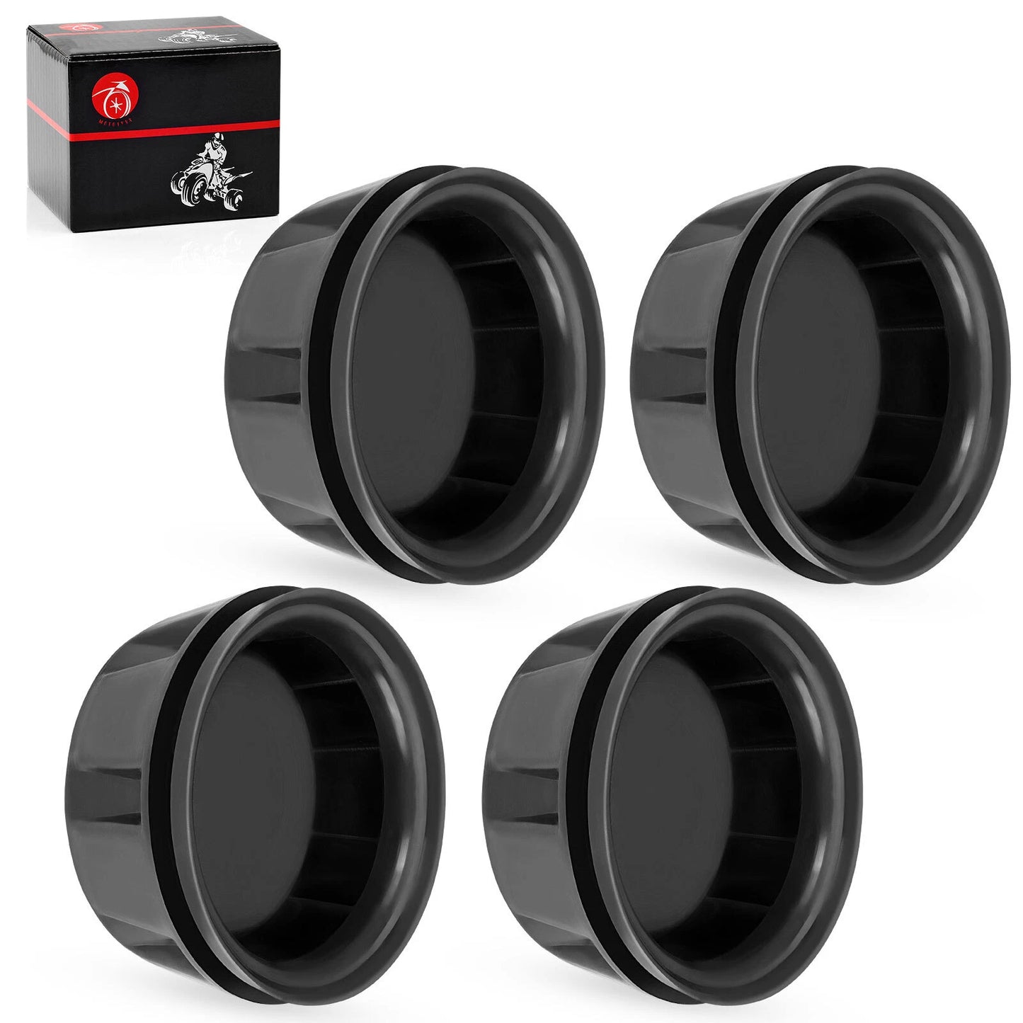 Set of 4 Wheel Center Caps for Honda Pioneer 700/700-4/1000/1000-5