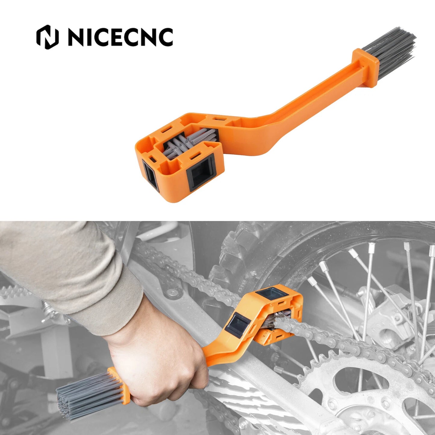 Cleaning Brush Scrubber Tool for KTM 125-530 EXC SX XC F XC-W (2003-2023)