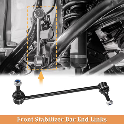 2 x Front Stabilizer Sway Bar Links for Ford Taurus, Mercury Sable (1996-2005)