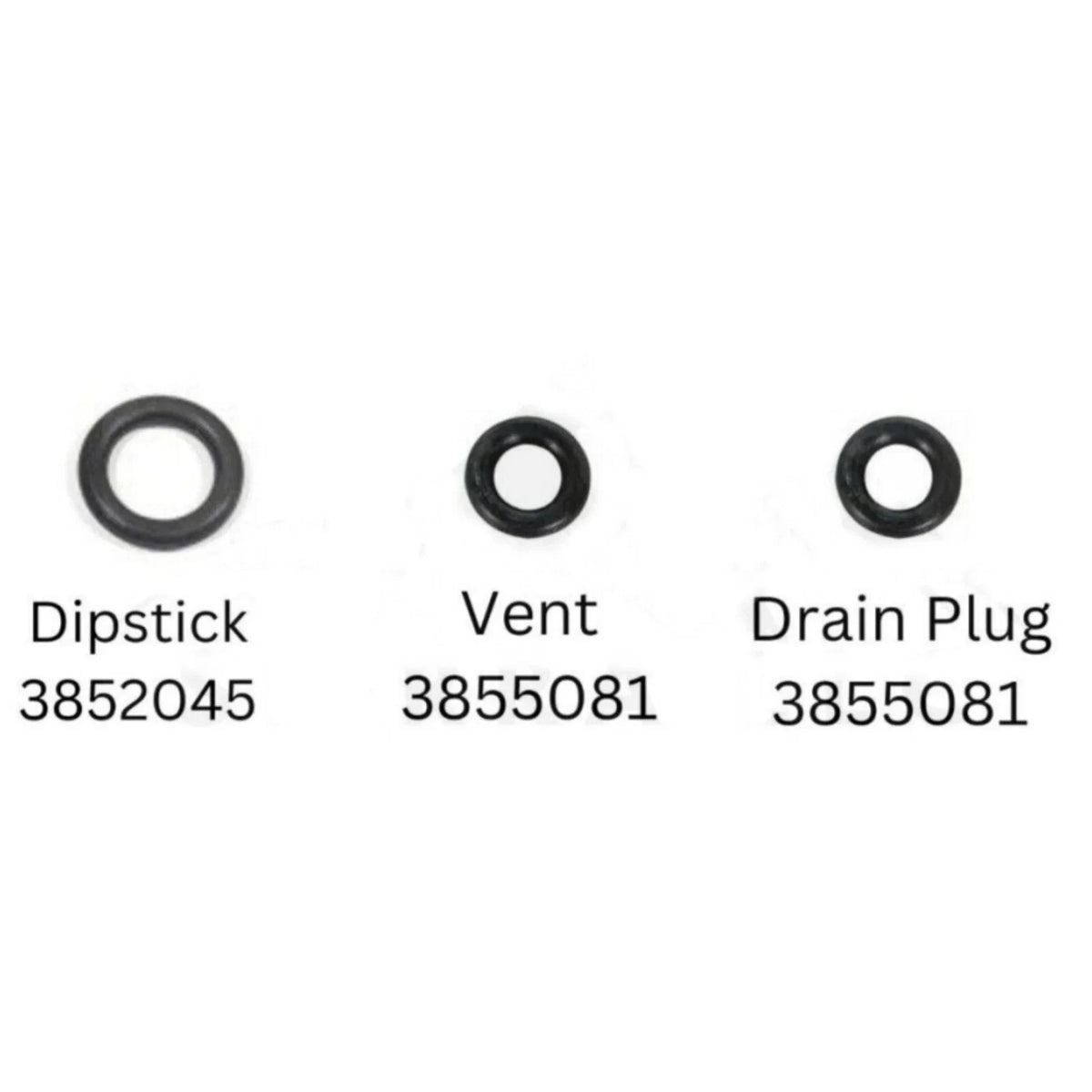 New Gearlube/Gearoil O-ring Set for Volvo Penta (Upper)