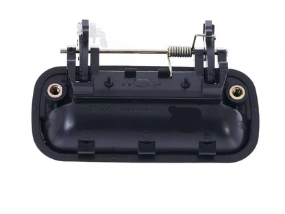 2 x Rear Door Handle Outer Gloss Black Lever for Toyota Hilux (1988-1997)