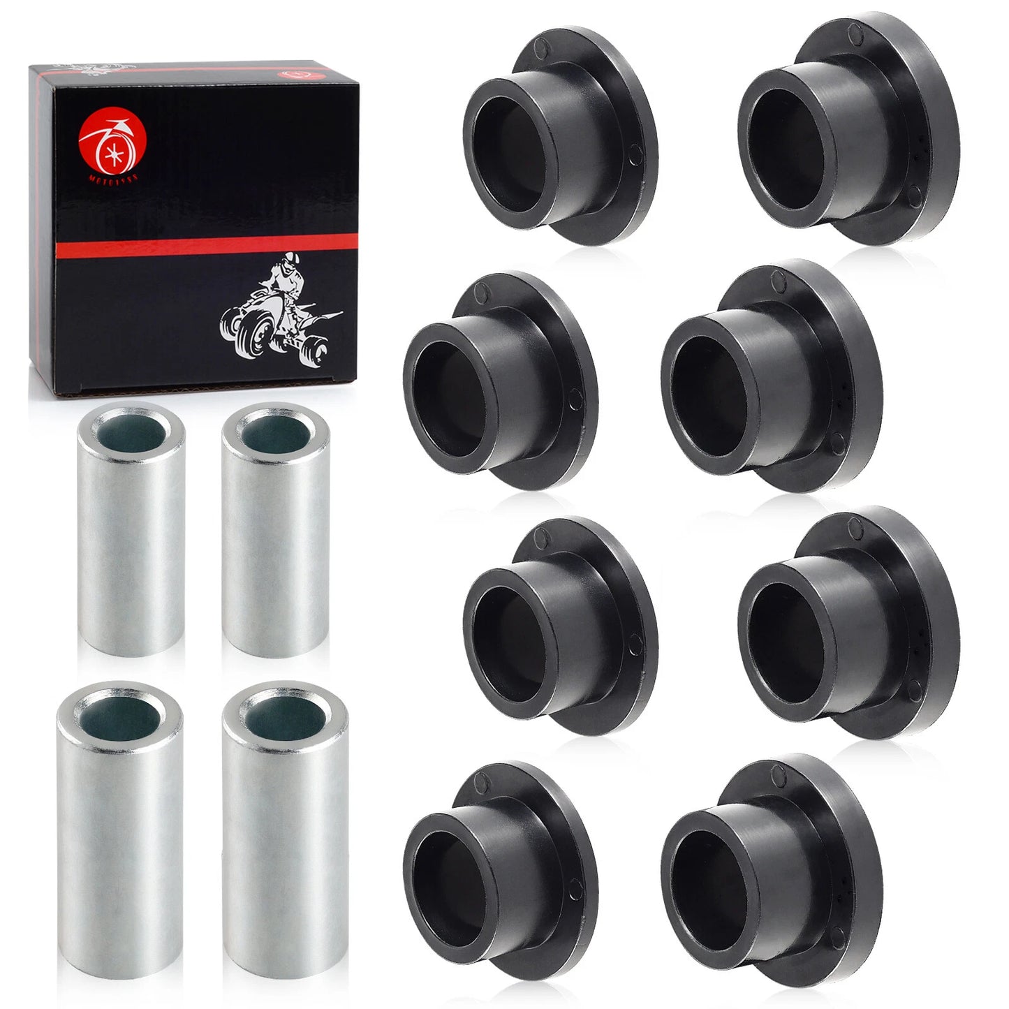 Front Rear Shock Bushings Sleeve Kit for Polaris Ranger (2001–2024)