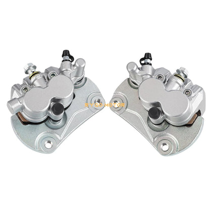 2x Front Brake Calipers & Pads for Can Am Commander 800R/Max 800R (2011–2020)