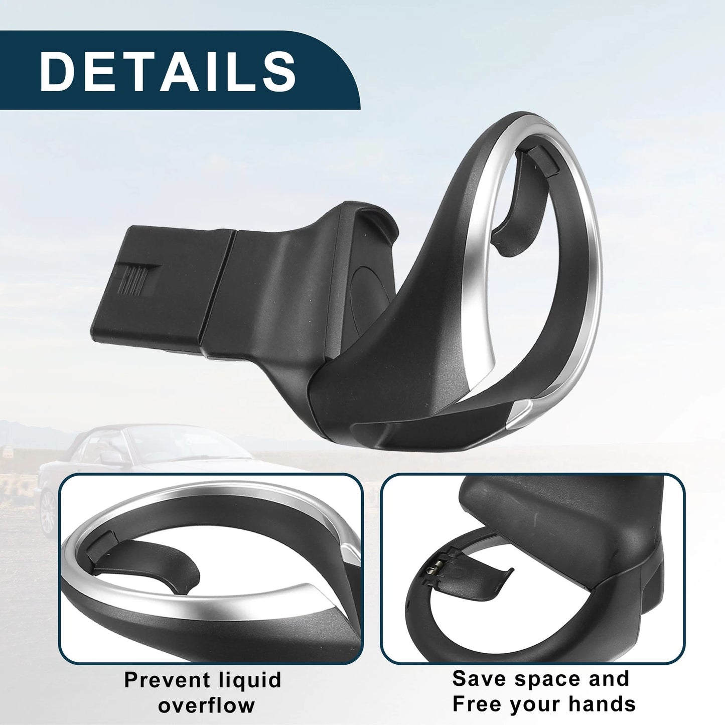 Cup Holder for BMW X1 (2016-2023) - Practical Instrument Panel Drink Holder
