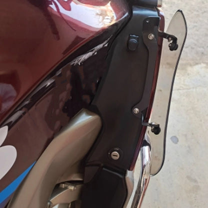 Windshield Side Wind Deflectors for BMW K1600GT (2017-2023) Black