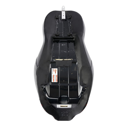 Black Gel Driver Rider Passenger Seat for Harley Street Road Glide (2009-2023)