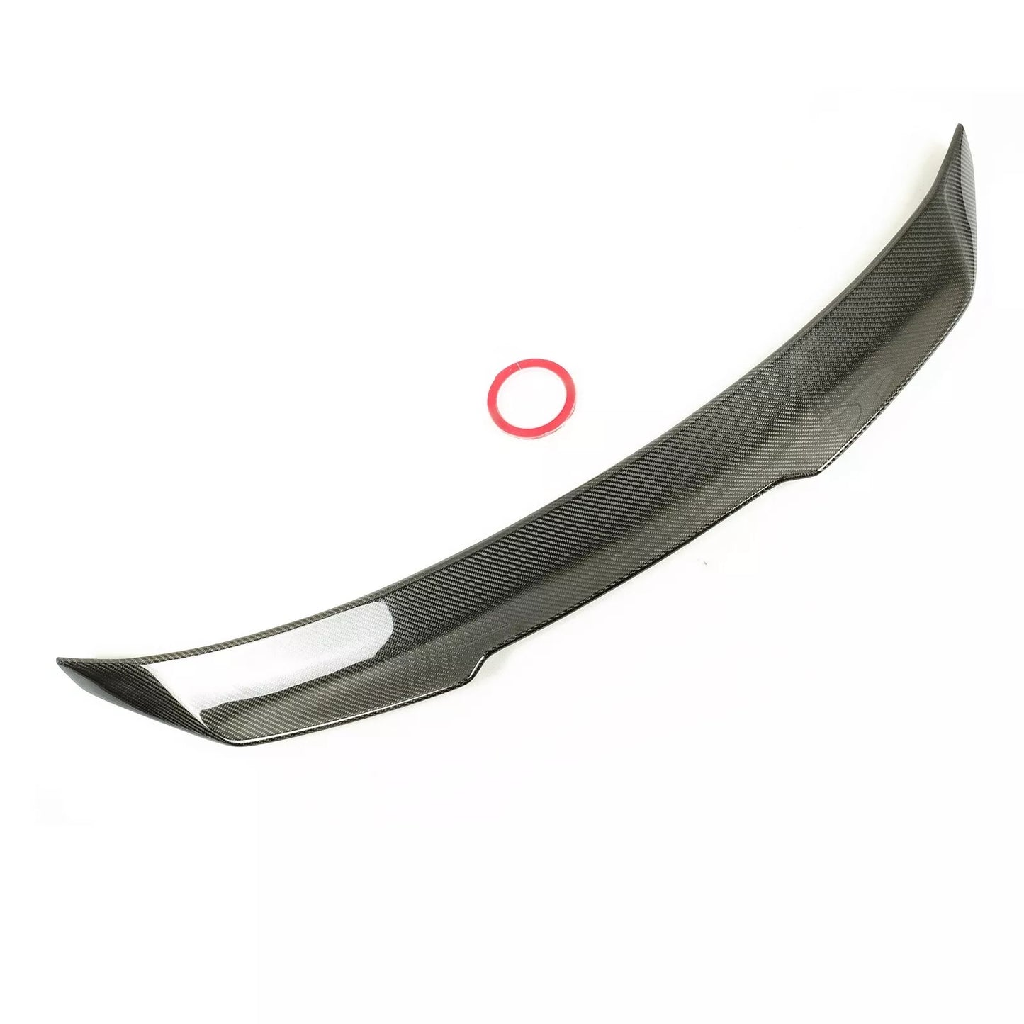 1pc Carbon Fiber Rear Boot Spoiler Lip for Lexus IS350 IS300 (2014-2020)