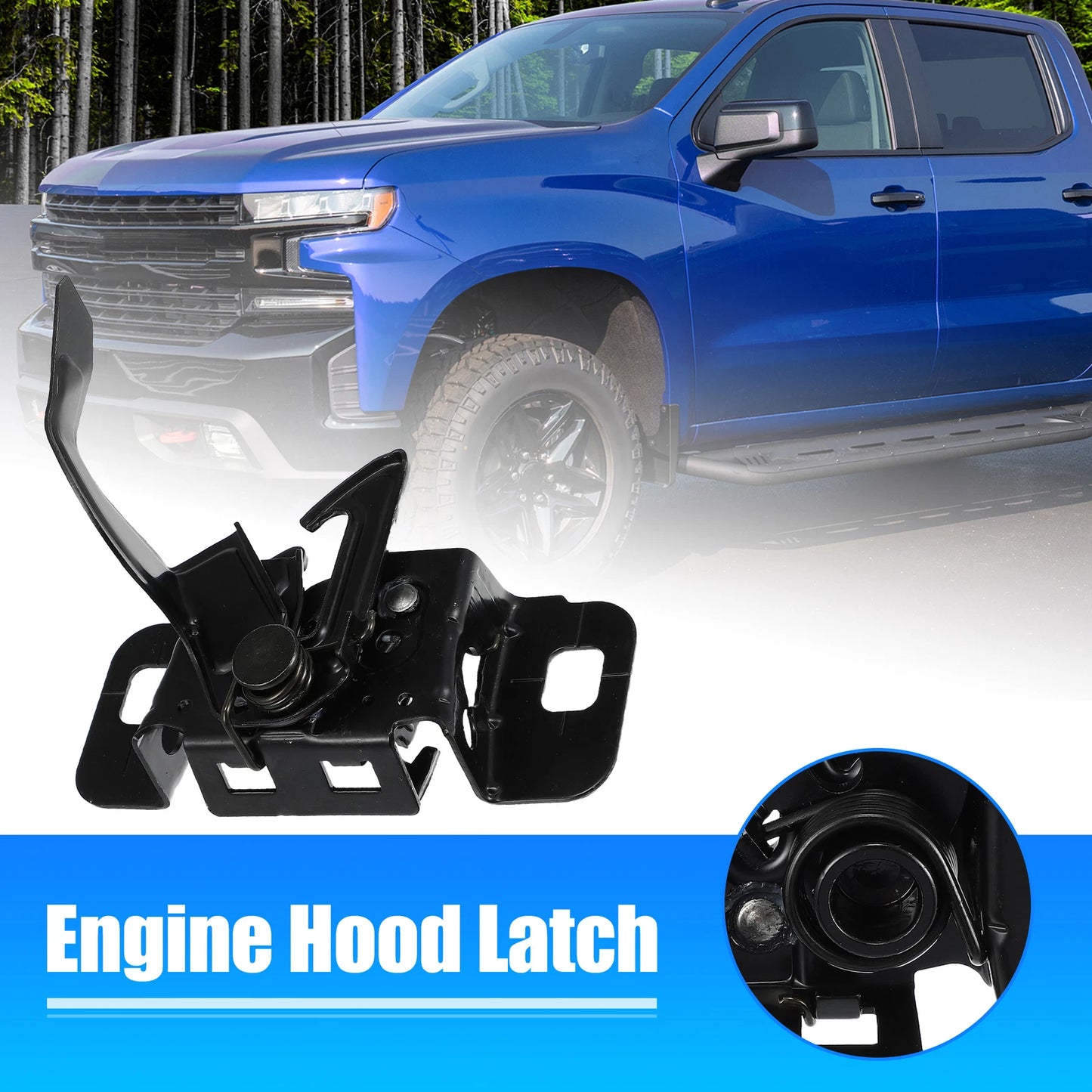1pc Hood Latch Lock for Chevrolet Silverado 1500 (2014 - 2016)