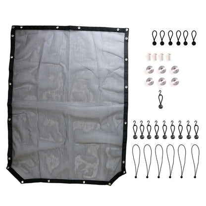 Roof Mesh Sunshade Top Cover UV Protection for Ford Bronco 4 Doors (21-22)