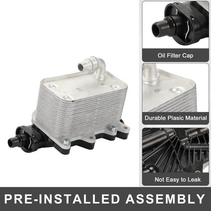 Engine Oil Cooler Filter Housing for BMW 5 6 7 Series (2011-2017)