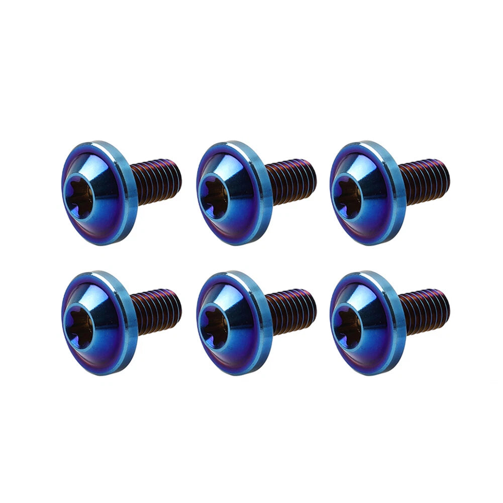 6 x M5x25mm Alloy Torx Head Screws for Bike Motorcycle