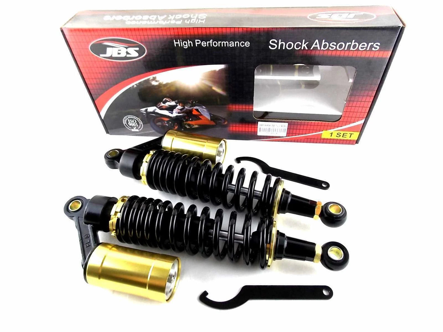 340mm JBS Rear Air Nitrogen Cell Shock Absorbers for Yamaha VMAX