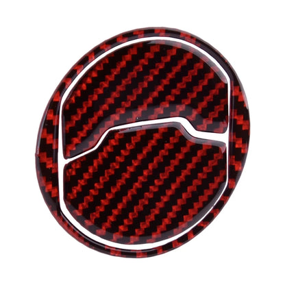 Red Carbon Fiber Air Vent Trim for Ford Mustang (2015-2019)