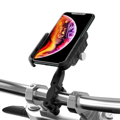 15W Wireless Charging Pad for Motorcycle Scooter (Universal, Black)