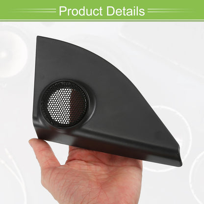 A Pillar Door Tweeter Speaker Cover Trim for Toyota RAV4 (2013-2018) Black