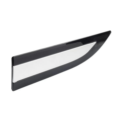 Silver Fender Side Air Vent Cover Trim Left for Range Rover Evoque (2019-2023)