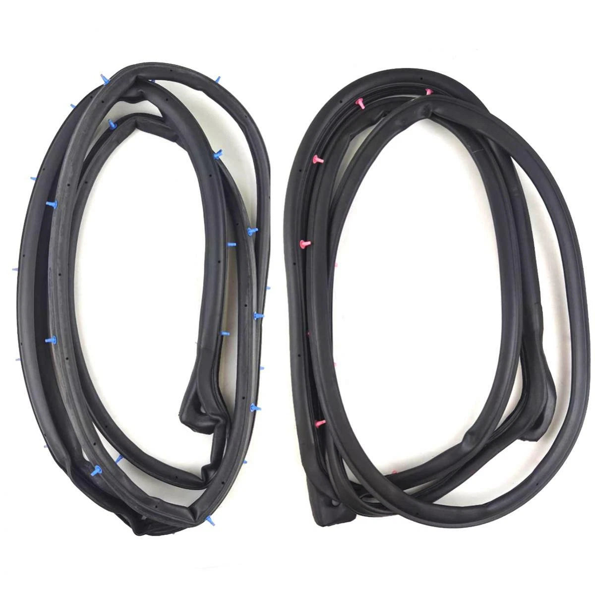 Door Rubber Seal Weatherstrip RL+RR Fits Nissan Almera Latino N17 4D SED 2011-19